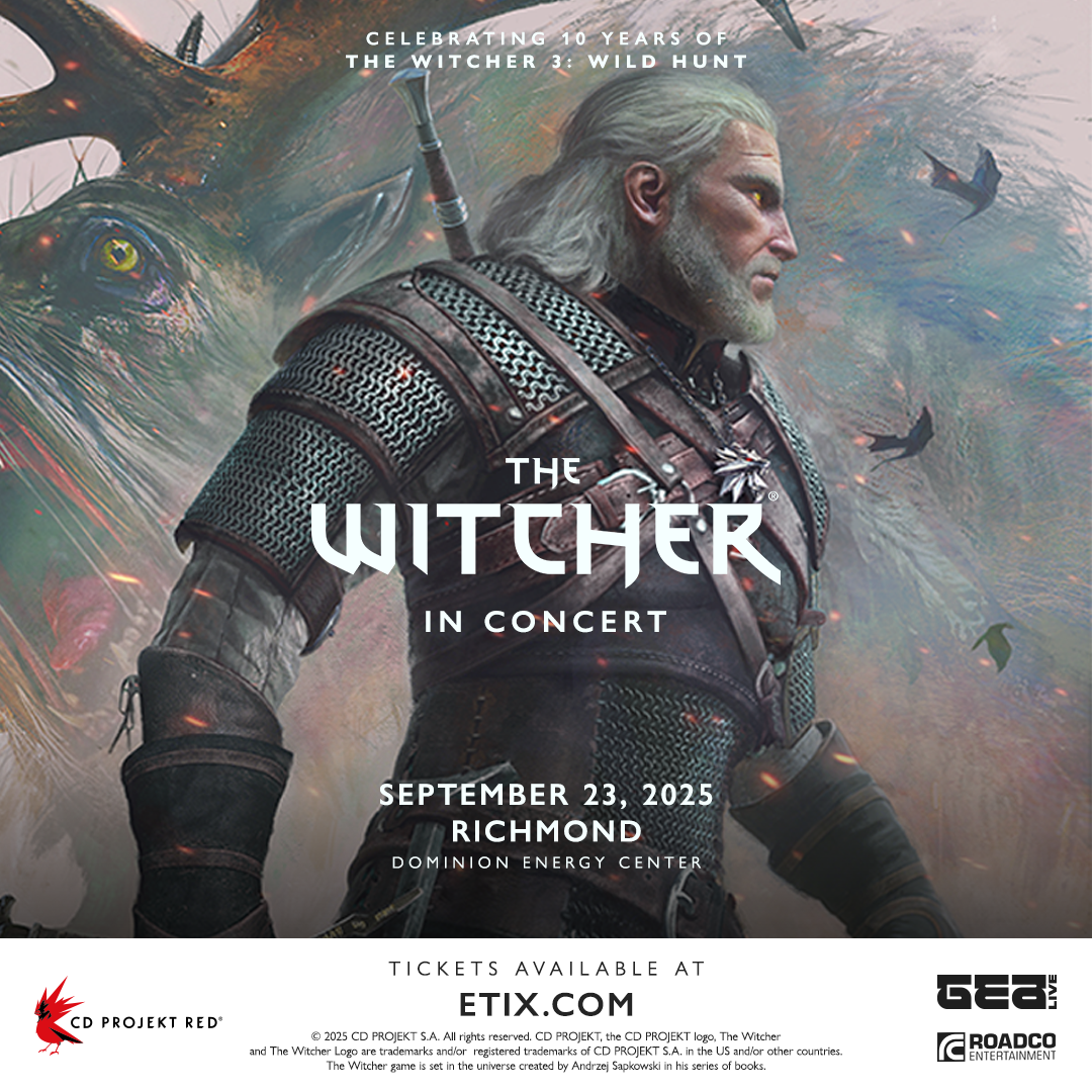 THE WITCHER IN CONCERT NORTH AMERICAN TOUR IS COMING TO DOMINION ENERGY CENTER ON SEPTEMBER 23