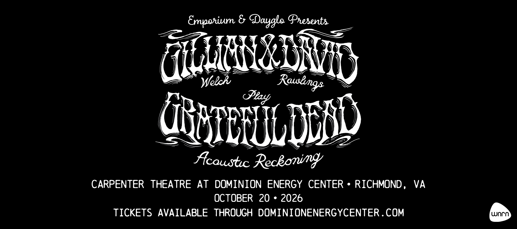 Gillian Welch & David Rawlings Play Grateful Dead Acoustic Reckoning