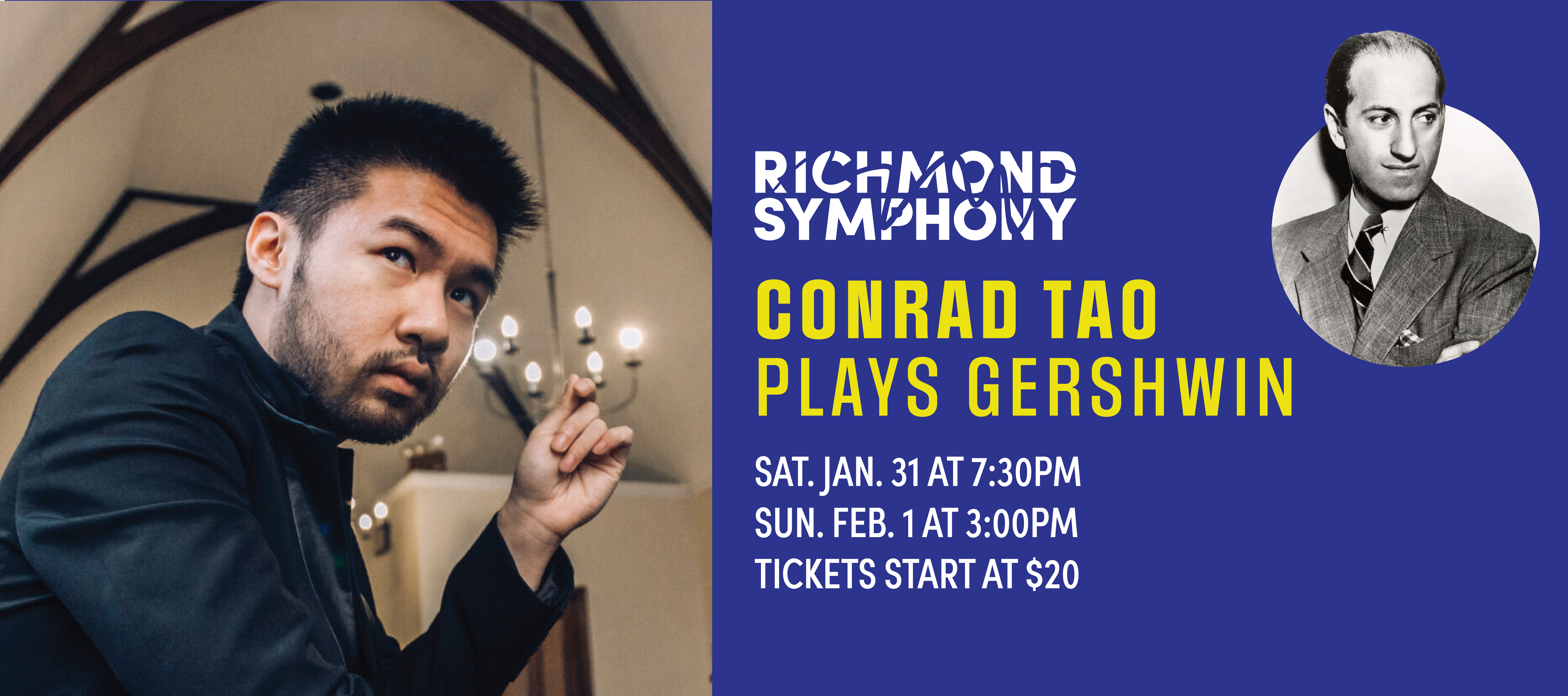 Conrad Tao Plays Gershwin
