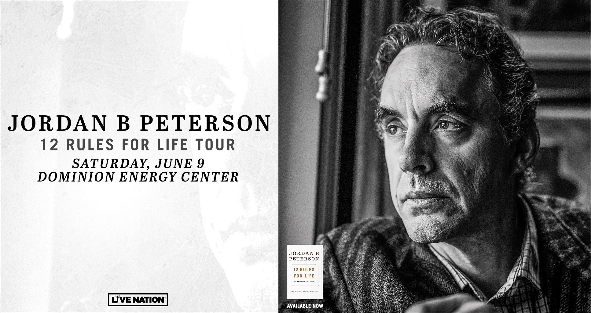 Dr. Jordan Peterson | Dominion Energy Center | Official Website