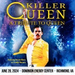 KILLER QUEEN TO ROCK RICHMOND WITH FREDDIE MERCURY-TRIBUTE