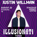 JUSTIN WILLMAN ANNOUNCES BRAND NEW LIVE SHOW: THE ILLUSIONATI TOUR