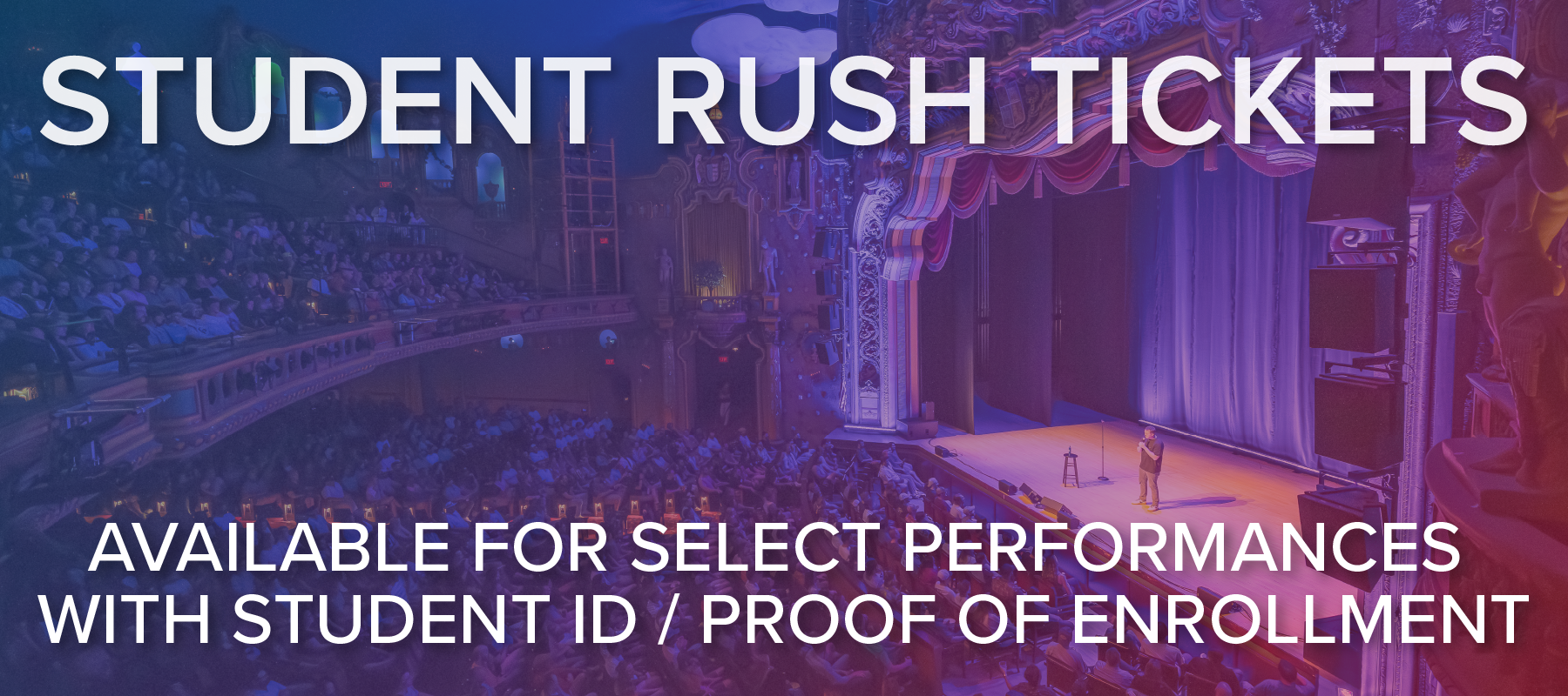 Student Rush Dominion Energy Center Official site