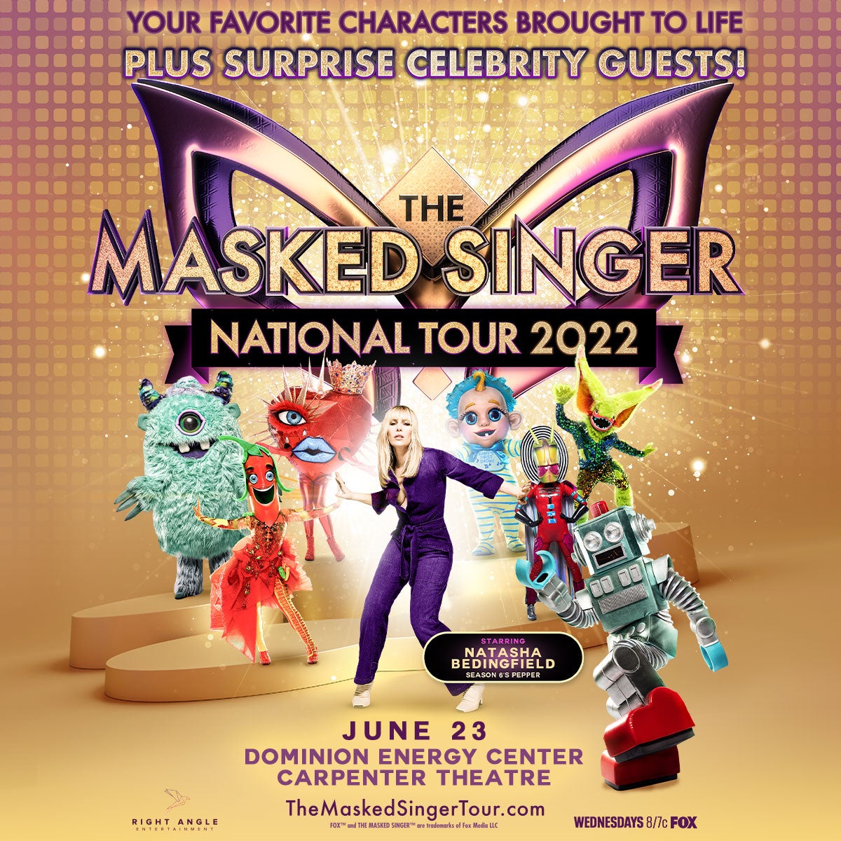 the masked singer national tour