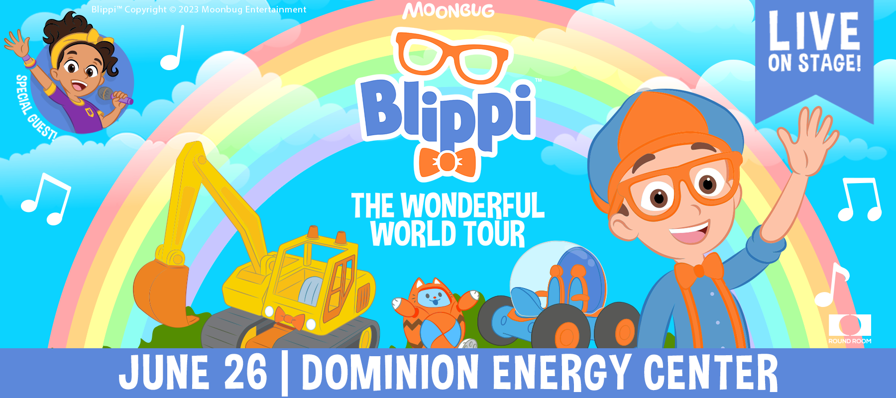 Blippi: The Wonderful World Tour, Dominion Energy Center