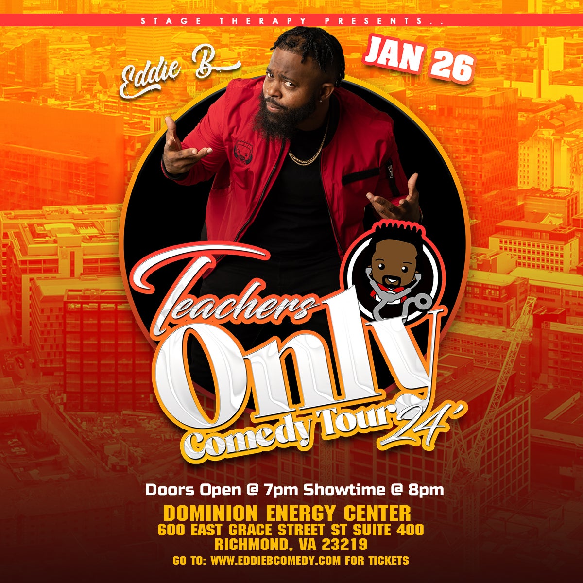 eddie b comedy tour